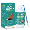 Liquid Selen for Poultry Supports Muscle Function Response Immunication Balance Antioxidant Support Vhodné pro všechny Poultry 3.4 fl oz