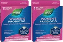 Nature 's Way Women' s Probiotic Pearls, Podporuje ženské a trávicí zdraví *, chrání proti příležitostné zácpě a nafouknutí *, 1 miliarda živých kultur, 90 Softgels, (balení po 2)