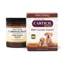 Amber NaturalZ Carticil Plus Bylinný dodatek pro psy cr124; Multi- System Support for Joint, Digestive, and Imunitary Health Cr124; Přírodní pomoc pro celkové wellness a vitality cr124; 60- Day Medium Dog Supply