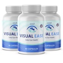Vizuální Ease - Vitamin Doplatek s Lutein, Zeaxanthin, Bilberry, Vitamin A C E & Zinek - Non- GMO Formule - Vyrobeno v USA - 60 Kapsle, 60 Služební, 3 Měsíční dodávky