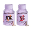 Lemme Curb and Burn - Metabolismus, Podpora chutě & Weight Management s klinicky studovaný chromitý pikolinát, Gynostemma, Skořice, Zelený čaj, Vitamin B6 & B12 - Gluten- Free, 60 Počet Ea