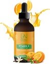 Organické tekuté vitamíny C Kapky - Imunitní Supplement - Vegan - Made in USA - 4 oz - Pohodlné - Chutné
