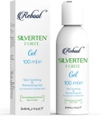 Reboot Silverten Forte - Antimikrobiální Silver Wound Care Gel - 3.4oz - Rychlá první pomoc pro Burns, Svědění a Jizvy - Chlazení, mýdlo a revitalizace - Bezpečné pro děti a zvířata