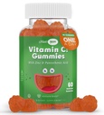 Maxi- Zdravotní vitamin C Gummies se zinkem - Maxi- Zdravotní vitamin C se zinem pro děti a dospělé - Respirační podpora a imunitní posilovač - Žádné konzervanty a umělé příchutě - 60 Ovocně tvarované gumy
