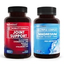 BioEmlem Triple Magnesium Komplex a společná podpora pro zlepšení společného zdraví, Vegan, Non- GMO