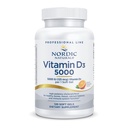 Nordic Naturals Pro Vitamin D3 5000, Orange - 120 Mini měkké gely - 5000 IU Vitamin D3 - Podporuje zdravé kosti, mood & imunitní systém Funkce - Non- GMO - 120 Služební