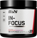 BARE VÝKONNOST VÝKONNOST, BPN in- Focus Brain Support Supplement, Zlepšit zaměření a energie, Alpha GPC, Meloun Passionfruit, 40 Služeb