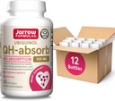 Jarrow Dispersas QH- Absorb 100 mg Max Absorpce - CoQ10 Ubichinol- Až 60 Služeb (Softgels) - Podporuje Mitochondriální zdraví, Výroba celulární energie a zdravé kardiovaskulární funkce, Balení 12
