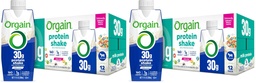 Orgain 30g High Protein Shake, Dairy Isolate Milk Protein, Fruity Cereal, 5g BCAAs, <1g Sugar Per Serving, Meal Replacement, Ready to Drink, Keto Friendly, Gluten-Free 11 Fl Oz,(Pack of 24)