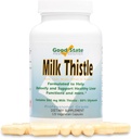 Dobrý stát - Mléko Thistle Extract - (500 mg) (80% silymarin) (120 vegetariánských tobolek)