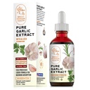 Čistý česnek Extract - Allicin dodatek - Imunitní podpora. Alkoholické-Free Formule, Vegan, Surové, Superfood - Liquid Česnek Oil Drops - 1 fl.oz