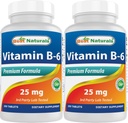 Nejlepší Naturals Vitamin B6 25mg 250 tablet (250 kusů)