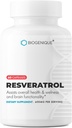 Resveratrol 600mg Potent Antioxidants & Trans- Resveratrol from Polygonum Root Extract, Promotes Anti- Aging & Cardicolateral Support, 60 Kapsle - Made in USA - Vegan, Non- GMO, gluten zdarma
