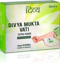 Původní Patanjali Divya Muktavati, Extra Power 120 Count, Ayurvedic, 100% přírodní