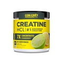 CON-CRET Creatine HCl Powder 124; Muscle, Cognitive, Cellular Energy Support CLAN124; No Bloating or Cramps CLAN124; USA Made & NSF Certified CLAN124; Lemon Lime (64 Serving)