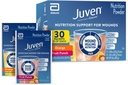 Juven Terapeutické nutriční nápoj prášek včetně kolagen Peptidy, aminokyseliny, a HMB pro hojení ran podporu, Variety Pack: Orange & Fruit Punch, 30 Packets