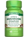 Nature 's Truth Houbové kapsle Komplexní 124; 60 Počet 124; Full Spectrum Complex of Super 8 Houbovice 124; Vegan, Non- GMO, & Gluten Volný dodatek