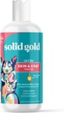 Solid Gold Omega 3 Fish Oil for Dogs & Cats - Divoký aljašský losos pro psy Kožní a Coat Support - Omega 3 Dog Supplement Liquid w / Pollock, mastné kyseliny, EPA & DHA pro imunitní podporu - 8oz láhev