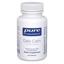 Čisté Enkapsulace Denní klid - Vegan Stress & Sleep Supplement - Obsahuje Ashwagandha, Saffron, GABA & L-Theanine - Non- GMO, Soy- Free & gluten- Free - 60 Kapsle