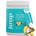 JUNP Electrolytes Powder No Sugar No Carbs - Pina Colada Kokosový Ananas Keto Electrolyte Drink Mix - Draslík & Salt Hydration Powder Electrolytes - Nula Calorie Sugar Free Electrolyte Powder 90ct