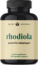 Rhoddiola Rosea 600 mg PHARMAN 124; 60 Servings PHARMAN 124; Ultra potent Rhoddiola dodatek s 3% Salidroside & 1% Rosavins for Stress Support, Mood Support & Energy - Adaptogens for Calm & Focus - Gluten Free & Non- GMO