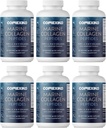 CORREXIKO Marine Collagen Supplement Pills - 1800mg Hydrolyzované kolagen Peptidy per Serving with Added Hyaluronic Acid, Vitamin C & Minerály - pro vlasy, kůži a nehty - 720 Kapsle 6 Měsíční dodávky