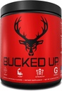 Bucked Up Pre Workout 6 Grams Citruline, 2 Grams Beta Alanin, a 3 Další registrované ochranné složky (Red Raz)