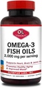Olympian Labs Omega-3 Fish Oils, 2000mg per Serving - Pomáhá podporovat mozek a srdce zdraví, 120 Počet, (73)