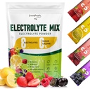 GREENLIONS Electrolytes Powder No Sugar - Sugar Free Hydration Electrolyte Packets - Fruit Flavors Electrolyte Drink Mix - 8 Electrolytes 5 Vitamíny & Minerály Vegan Non- GMO 16 Sticks