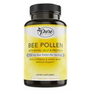 Pure By Nature Bee Pollen Dodatek s Propolis & Royal Jelly pro imunitní podporu, Antioxidační Vlastnosti, 120 Non-GMO Vegetariánské kapsle