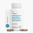 Xtendlife Green Lipped Mussel Powder - 2400mg Extra Strength Joint & Muscle Supplement from New Zealand with Omega 3 - 1 Month Supply