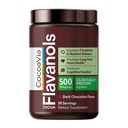CocoaVia Cardio Health Cocoa Powder, 30 Servings, 500mg Cocoa Flavanols, Support Heart Health, Boost Nitric Oxide, Zlepšení cirkulace, Energie, Preworking, Vegan, Dark Chocolate Cacao