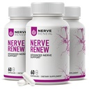 NERVE RENEW Advanced Nerve Support - 300mg stabilizované R- Alpha Lipoic acid, vitamin B Complex, Benfotiamin, Byliny pro Fast- acting Support