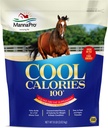 Manna Pro Cool Calories 100 - Koňský tuk dodatek pro koně, Podporuje zdravou hmotnost zisk, Muscle Maintenance & Shiny Coat, Koncentrované suchý tuk Calorie Booster, Low- Starch Formule, 8 liber Bag