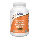 Nyní potraviny doplňky, celé Psylium Husks, Certified Organic, Non- GMO Projekt ověřen, Soluble Fiber, 12- Ounce