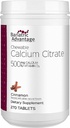 Bariatrická výhoda Citrát vápníku Žvýkací 500 mg - pro Bariatrické chirurgie Pacienti - Vysoký potenciál, Easy- Digest tablety - Citrát vápníku - Kostní doplňky síly * - 270 Počet - Skořice