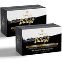30 000 MG Shilajit tablety, 100% Shilajit čisté tablety pro ženy a muže, Himalayan Organic, Fulvic Acid & 85 + stopové minerály, Resin dodatek pro energii a imunitní systém, 120 Počítá