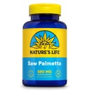 Příroda 's Life Saw Palmetto pro muže 580mg - Tradiční doplněk k prostatě - Zdraví mužů, Prostata a Podpora močení w / Beta Sitosterol Plant Sterols, 60- denní záruka, 100 Serv, 100 Kapsle