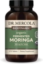 Dr. Mercola - Biodynamické organické fermentované Moringa dietní dodatek, 270 Servings (270 tablet)