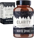 Severní Spore Organic Clarity High Pothency Houbová Kapsle 124; Lví hříva, Reishi, Cordyceps dodatek CLAS124; Boost Focus, Paměť, Vitalita, Kognitivní funkce CLAS124; Pure Organic Extract Blend - 60ct