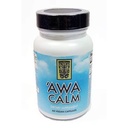 'Awa Climate Capsules - Kava- Based Bylinný dodatek s 30% Kavalatone, Calamus Root, Passion Flower, Lemon Balm & Hops (120 Kapsle)