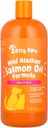 Zesty Paws Wild Aljašský losos olej pro psy a kočky - Omega 3 kůže & coat support - Natural EPA & DHA, mastné kyseliny pro společné funkce, imunitní a srdeční zdraví Tekutý doplněk stravy, 32 oz
