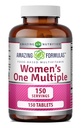 Amazing Appendias Women 's One Multivitamin Supplementary 124; Potraviny na bázi 124; 150 Tablety current 124; Perfect Blend of Vitamíny, Minerály & Probiotika current 124; Non- GMO current 124; Gluten- Free current 124; Made in USA