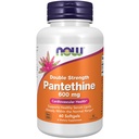 Nyní Potraviny Doplňky, Pantethin (prekurzor Coenzym A) 600 mg, Dvojitá síla, Kardiovaskulární zdraví *, 60 Softgels