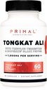 Primal Tongkat Ali Kapsle (60 Kapsle / 30 Servings, 1000 mg per Serving) - Dlouhý Jack doplněk pro muže, gluten zdarma, non-GMO bylinné doplněk výživy