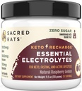 Keto Electrolyte Powder & Hydration dodatek 124; 1000mg draslík & sodík, 150mg hořčík 124; Ne Cukr & Stevia, Sweated s Monk Ovoce Pouze 124; Přírodní Raspberry Lemon (30 Servings)