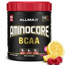 ALLMAX Nutrition AMINOCORE BCAA, Růžová limonáda - 945 g Prášek - 8.18 Gramy rozvětvených kyselin Amin Per Serving - s B vitaminy - No Filler nebo Non-BCAA Aminos - Cukr zdarma - 90 Služeb