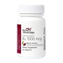 Bariatrická výhoda B-12 Speedy Melts, vitamín B12 1000 mcg dodatek, rychlé tavení s 200 mcg kyseliny listové pro nutriční podporu - Black Cherry, 30 Počet