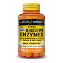 MASON NATURAL Plant Based Ultra Digestive Enzymy s Bromelain, Lactase, Papain & Protie - Podporuje zdravé stravení a může snížit nadýmání, 60 Kapsle