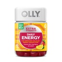 OLLY Ultra síla vlasy, Extra síla Denní energie, Biotin, Keratin, Vitamin B12, CoQ10, Goji Berry Gummy dodatek Bundle - 30 Počet, 60 Počet
